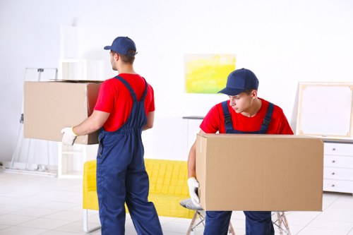 Office storage support for a Shepherds Bush business area