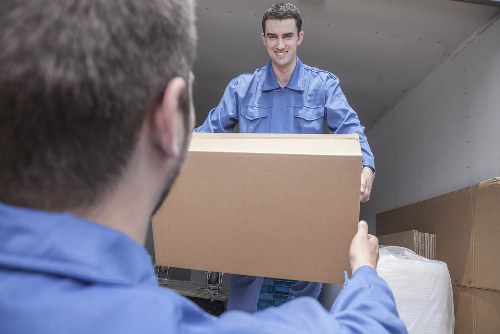 Customer raising a storage complaint in a structured office setting