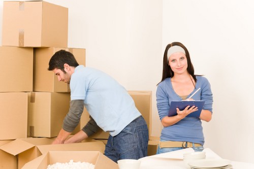 Local storage collection for a student flat move in Shepherd’s Bush