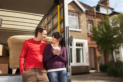 Packing and loading service for a Shepherdsbush property move